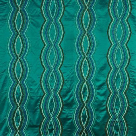 Prestigious Textiles Fiesta Fabric Salamanca Fabric - Peacock - 3602/788 - Image 1