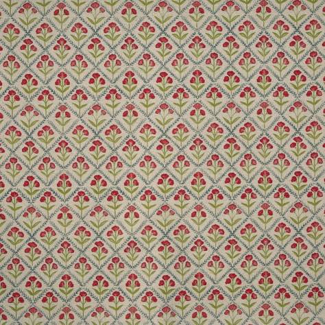 Prestigious Textiles Greenhouse Fabrics Chatsworth Fabric - Poppy - 8801/340 - Image 1