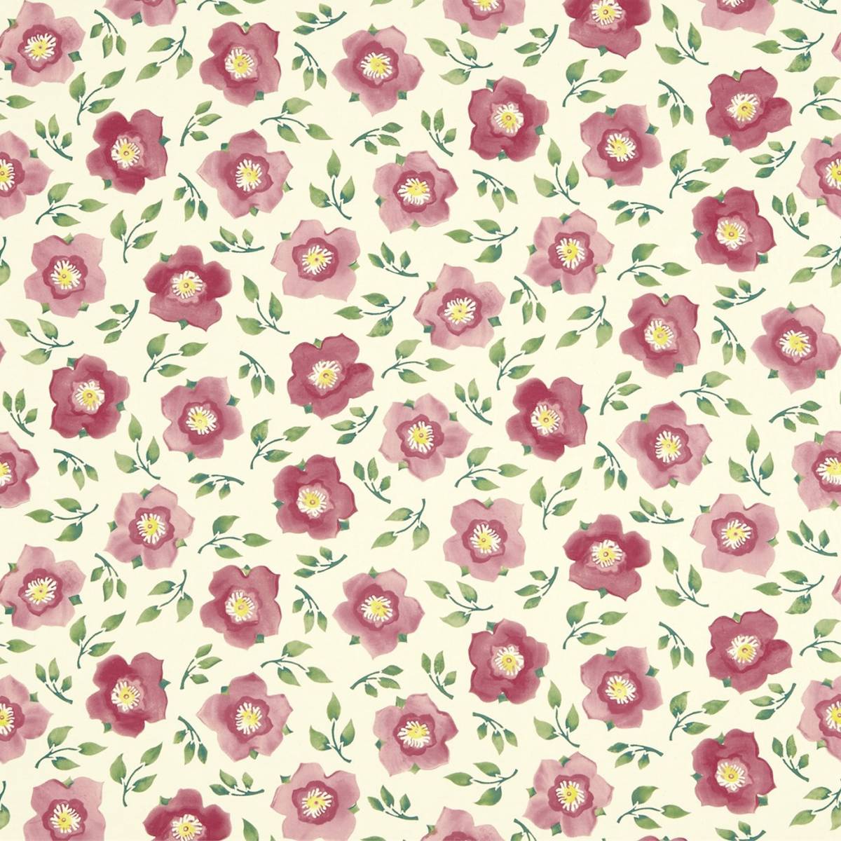 Hellebore China Fabric - Rose Pink (223433) - Sanderson Emma ...