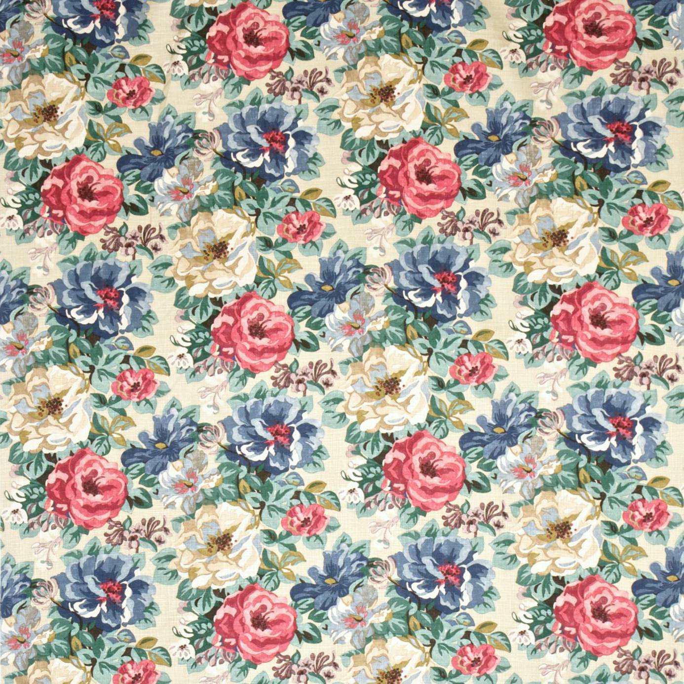 Midsummer Rose Fabric - Antique Rose (DCAVMI202) - Sanderson Caverley ...