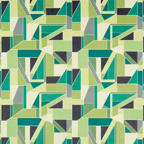 Scion Zanzibar Fabrics Beton Fabric - Kiwi - NABS120785 - Image 1