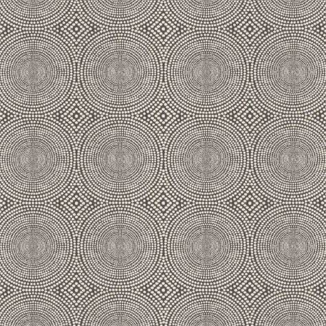 Scion Esala Fabrics Kateri Fabric - Charcoal - NESF133524 - Image 1