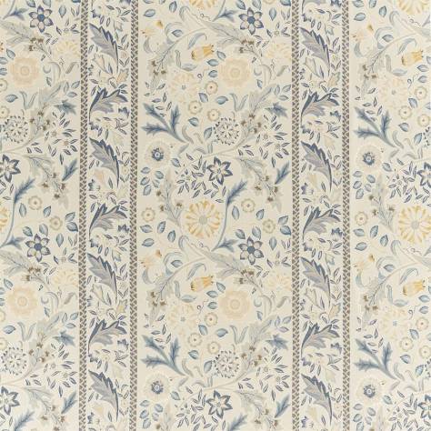 William Morris & Co Archive Lethaby Weaves Wilhelmina Weave Fabric - Indigo - DMLF236850 - Image 1