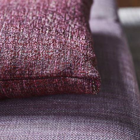 Designers Guild Keswick Fabrics Grasmere Fabric - Raspberry - FDG2745/35 - Image 2