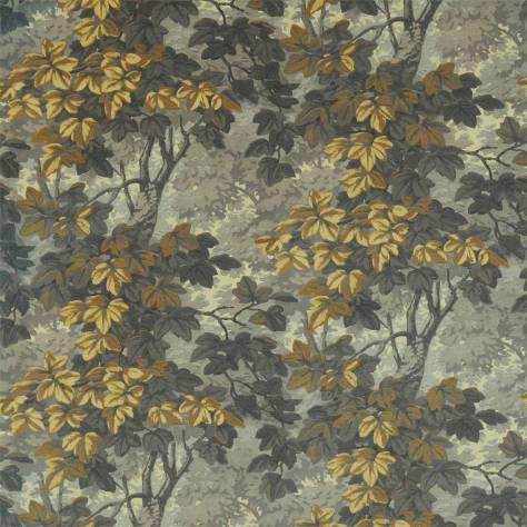 Zoffany Antiquary Fabrics Richmond Park Velvet Fabric - Nightfall - ZAQF322702 - Image 1
