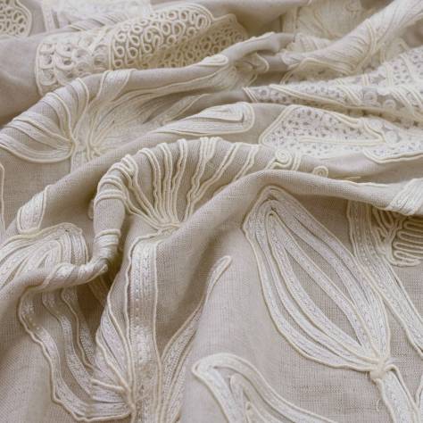 Warwick Signature Embroideries Beatrice Fabric - Natural - BEATRICE-NATURAL - Image 2