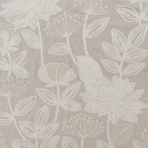 Warwick Signature Embroideries Beatrice Fabric - Natural - BEATRICE-NATURAL - Image 1