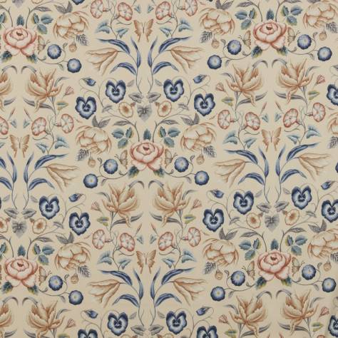 iLiv Jardine Fabrics Fontaine Fabric - Chalk Blue - BCIC/FONTACHA