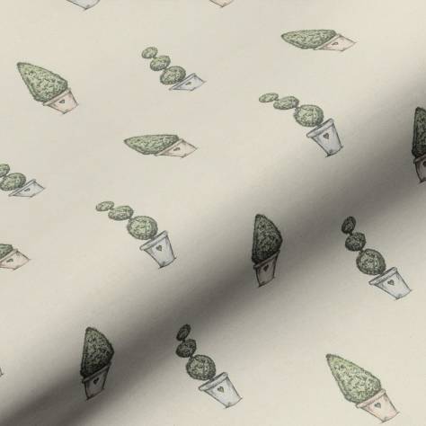 Art of the Loom English Country Garden Fabrics Topiary Fabric - Natural - TOPIARYNATURAL - Image 1