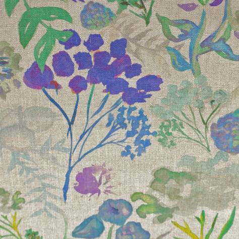 Art of the Loom Indian Summer Fabrics Wildflowers Fabric - Cornflower - WILDFLOWERSCORNFLOWER - Image 1