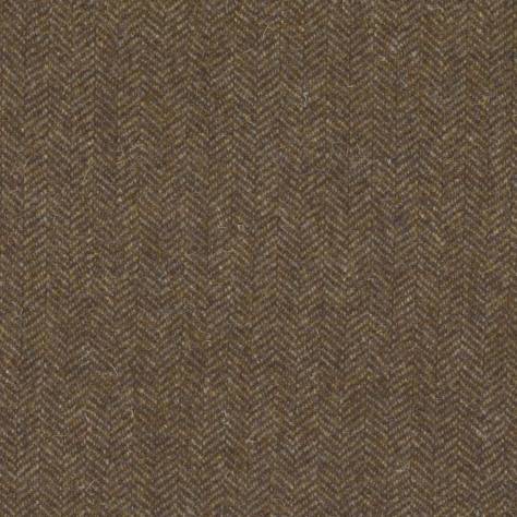 Art of the Loom Pendle Tweed Classic Fabrics Alice Herringbone Fabric - Acorn - PTINTALICACRN - Image 1