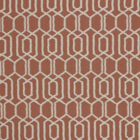Ashley Wilde Tivoli Fabrics Hemlock Fabric - Terracotta - HEMLOCKTERRACOTTA - Image 1