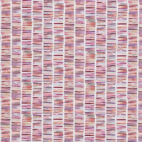 Ashley Wilde New Forest Fabrics Clover Fabric - Berry - CLOVERBERRY - Image 1