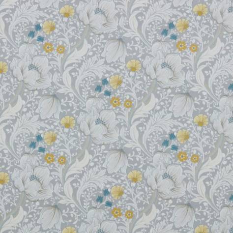 Ashley Wilde Roseberry Manor Fabrics Dovecote Fabric - Silver - DOVECOTESILVER - Image 1