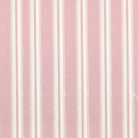 Jane Churchill Linhope Fabrics Linhope Stripe Fabric - Pink - J873F-03 - Image 1