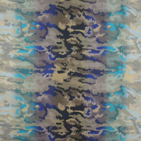 Jane Churchill Atmosphere VI Fabrics Sakura Fabric - Blue - J0032-01 - Image 1