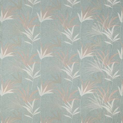 Jane Churchill Atmosphere VI Fabrics Samara Fabric - Aqua/Pink - J0040-01 - Image 1
