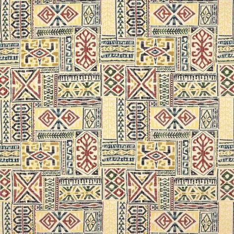 Jane Churchill Azara Fabrics Azara Fabric - Multi - J0061-01 - Image 1