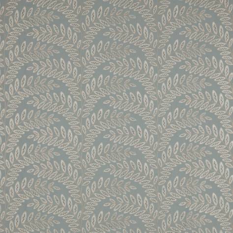 Jane Churchill Kingswood Fabrics Bryony Fabric - Aqua - J0125-04 - Image 1