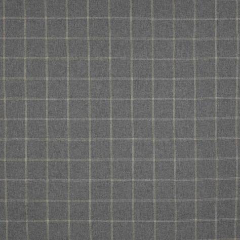 Colefax & Fowler  Grey Colour Fabrics Lanark Plaid Fabric - Grey - F2616-11 - Image 1