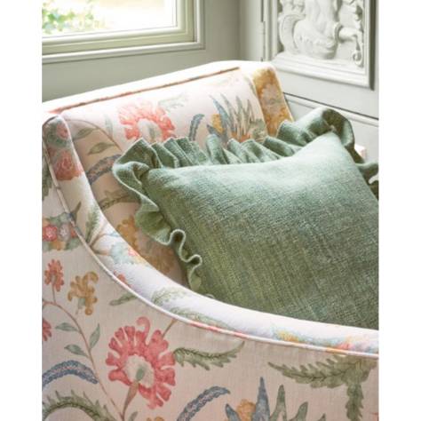 Colefax & Fowler  Braganza Fabrics Campion Fabric - Pink/Green - F4800-02 - Image 3