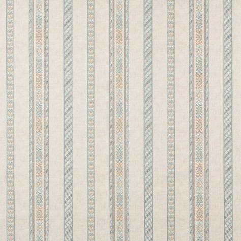 Colefax & Fowler  Braganza Fabrics Tait Stripe Fabric - Old Blue - F4817-03 - Image 1