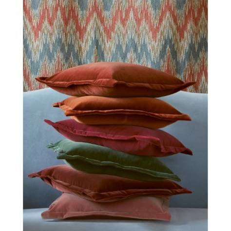 Colefax & Fowler  Dante Velvet Fabrics Dante Fabric - Natural - F4797-20 - Image 2
