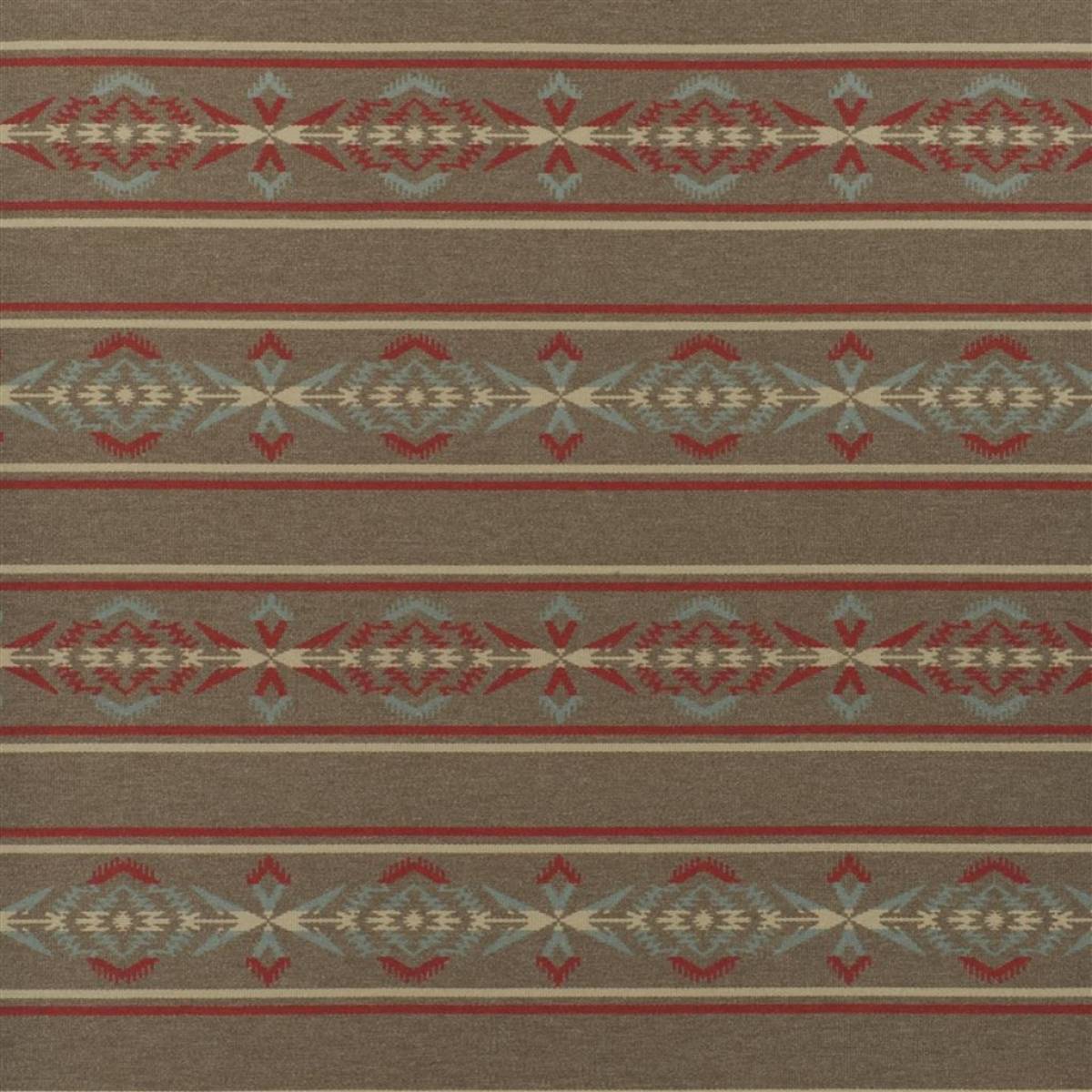 Arrowhead Stripe Fabric - Pumpkin (FRL5147/02) - Ralph Lauren Signature  Trading Post II Fabrics Collection