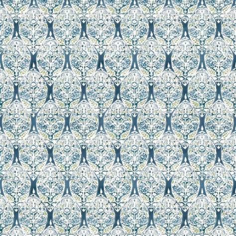 William Yeoward Palenque Fabrics Machu Fabric - Peacock - FWY8056/03 - Image 1