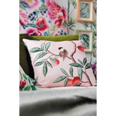 Harlequin x Diane Hill Harlequin x Diane Hill Fabrics Ella Fabric - Fig Blossom/Fig Leaf/Nectarine - HDHP121111 - Image 2