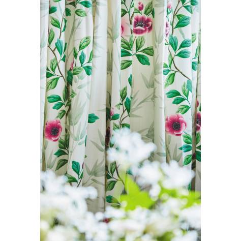 Harlequin x Diane Hill Harlequin x Diane Hill Fabrics Ella Fabric - Fig Blossom/Fig Leaf/Nectarine - HDHP121111 - Image 4