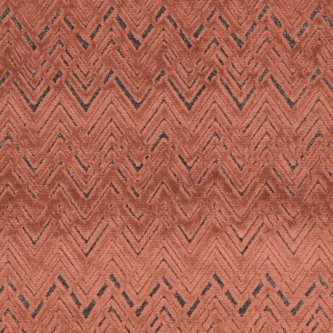 Black Edition Nuala Fabrics Zola Fabric - Cinnamon - 9105/05 - Image 1