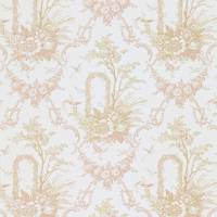 Stag Hunting Wallpaper - Blue/Sepia/Stone (DEGTST102) - Sanderson Toile ...