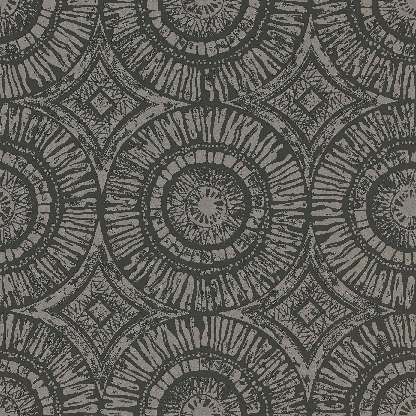 Suvi Wallpaper - Charcoal (110471) - Scion Wabi Sabi Wallpapers Collection