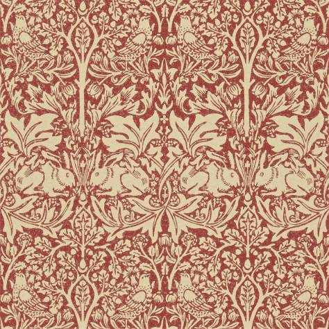 Brer Rabbit Wallpaper Church Red Biscuit William Morris Co Compendium Ii Wallpapers Collection