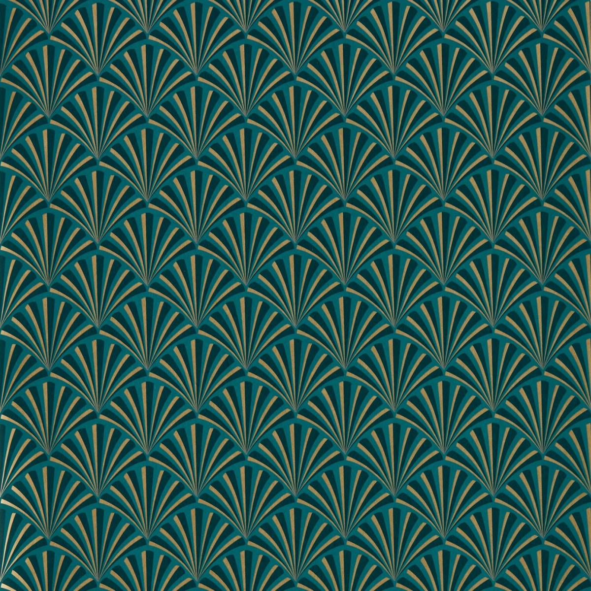 Clarke & Clarke Lusso Wallpaper Collection - Velluto - Teal — Decor  Interiors - Home