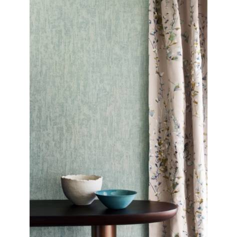 Jane Churchill Rousseau Wallpapers Zapphira Wallpaper - Graphite - J180W-07